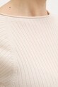 MAX&Co. sweter wełniany 2526366134200 beżowy