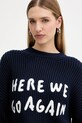 MAX&Co. sweter granatowy 2528366012200