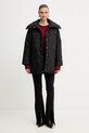 Liu Jo pulóver gyapjúkeverékből MF5444.MS76L burgundia AW25