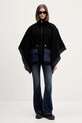 Desigual poncho DENIM ALDAMA 25WAIA15 czarny AW25