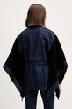Odzież Desigual poncho DENIM ALDAMA 25WAIA15 czarny