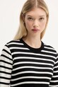 Desigual sweter z wełną BERGEN czarny 25WWJF08
