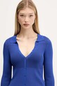 Desigual sweter BETHEL niebieski 25WWJF29