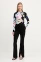 Πουλόβερ Desigual NENUFAR LACROIX 25WWJF46 μαύρο AW25