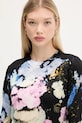 Πουλόβερ Desigual NENUFAR LACROIX μαύρο 25WWJF46