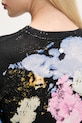 Πουλόβερ Desigual NENUFAR LACROIX 25WWJF46 μαύρο