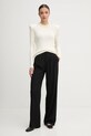Gaudi sweter 521FD53036 beżowy AW25