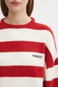 Μάλλινο πουλόβερ Fiorucci Cropped Alpaca κόκκινο W02FPKSW448KN11RD02