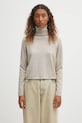 MM6 Maison Margiela sweter wełniany wełna beżowy S52HA0296.M13133.806M