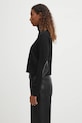 MM6 Maison Margiela sweter wełniany S52HA0296.M13133.900 czarny AW25