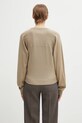 Odzież MM6 Maison Margiela sweter S62HL0040.M13188.114 beżowy