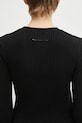MM6 Maison Margiela wool blend sweater S62HL0041.M13196.900S black