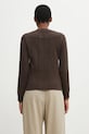 Одяг Светр із додаванням вовни MM6 Maison Margiela S62HN0007.M13187.144 коричневий