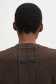 Пуловер с вълна MM6 Maison Margiela кафяв S62HN0007.M13187.144