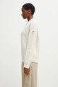 Пуловер с вълна MM6 Maison Margiela S62HN0008.M13195.102 бежов AW25