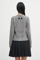Одежда Кардиган с добавлением шерсти MM6 Maison Margiela S62HP0036.M13187.854 серый