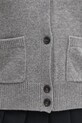 Кардиган з додаванням вовни MM6 Maison Margiela S62HP0036.M13187.854 сірий