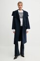 BOSS sweter z dodatkiem wełny 50549369 beżowy AW25
