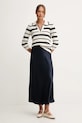 Pedro del Hierro pulover de bumbac 3512894 bej AW25