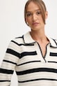 Pedro del Hierro pulover de bumbac bej 3512894