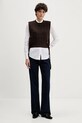 Pedro del Hierro kamizelka 4962459 brązowy AW25