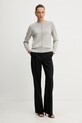 BOSS Orange sweter z dodatkiem wełny 50548927 szary AW25