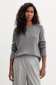 Marella sweter okrągły szary 2523366354200