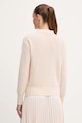 Odzież Marella sweter z dodatkiem wełny 2523366374200 beżowy