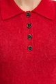 Marella sweter z dodatkiem wełny 2523366374200 czerwony