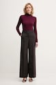 Tričko s dlouhým rukávem Marella Emme by Marella 2525946031200 burgundské AW25