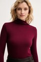 Marella longsleeve Emme by Marella bordowy 2525946031200