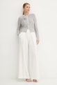 Marella kardigan z dodatkiem wełny 2523346152200 szary AW25