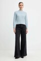 Marella sweter z domieszką wełny Emme by Marella 2525366022200 niebieski AW25