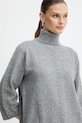 Marella sweter z dodatkiem wełny Emme by Marella szary 2525366032200