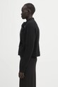 Anine Bing kardigan z dodatkiem wełny rhodes A.09.10577 czarny AW25