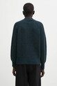 Odzież Anine Bing sweter z dodatkiem wełny kendrick A.09.11461 zielony