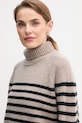 Tommy Hilfiger sweter wełniany beżowy WW0WW46413