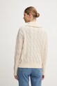 Ρούχα Μάλλινο πουλόβερ Tommy Hilfiger WW0WW46425 μπεζ