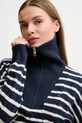 Tommy Hilfiger pulover de lână WW0WW46425 bleumarin