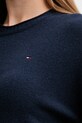 Tommy Hilfiger sweter wełniany WW0WW46438 granatowy