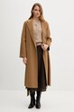 Tommy Hilfiger kardigan wełniany WW0WW47463 beżowy AW25