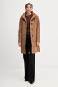 Вовняний кардиган Tommy Hilfiger WW0WW47463 коричневий AW25
