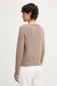 Odzież Tommy Hilfiger sweter wełniany WW0WW47470 brązowy