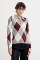 Tommy Hilfiger sweter bawełniany pozostałe szary WW0WW48393