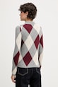 Odzież Tommy Hilfiger sweter bawełniany WW0WW48393 szary
