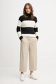 Bavlněný svetr Calvin Klein Jeans LV047D353G černá AW25