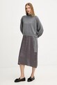 Φόρεμα και πουλόβερ BOSS 50547867 γκρί AW25