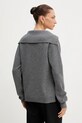 Odzież BOSS sweter wełniany 50547882 szary