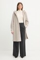 Μάλλινο πουλόβερ BOSS 50549166 μπεζ AW25