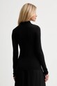 Odzież Calvin Klein longsleeve z dodatkiem wełny LV044D239G czarny